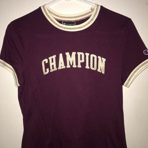 Champion Maroon Tshirt